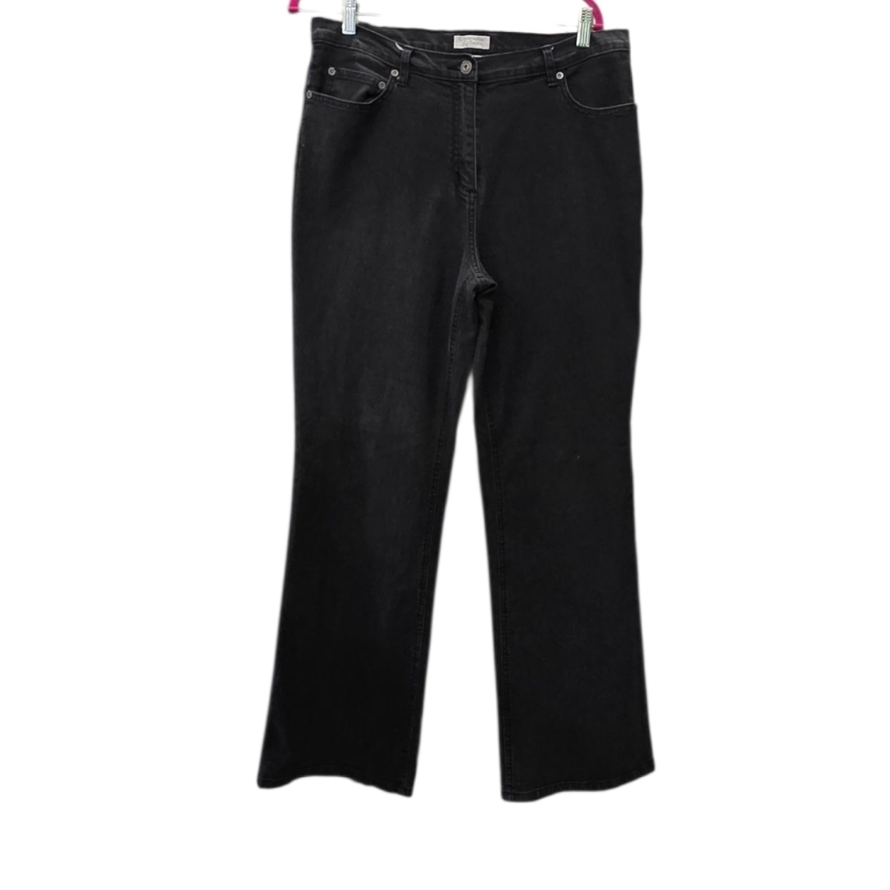 Christopher & Banks Black Flare Jeans